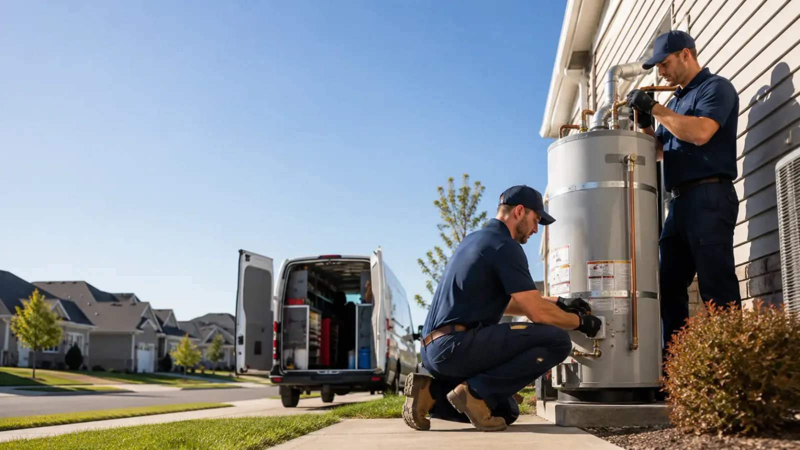Water Heater Installation in West, MS